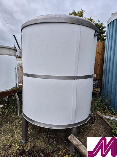 Used 1500 Litre Stainless Steel Tank with Cooling Panel