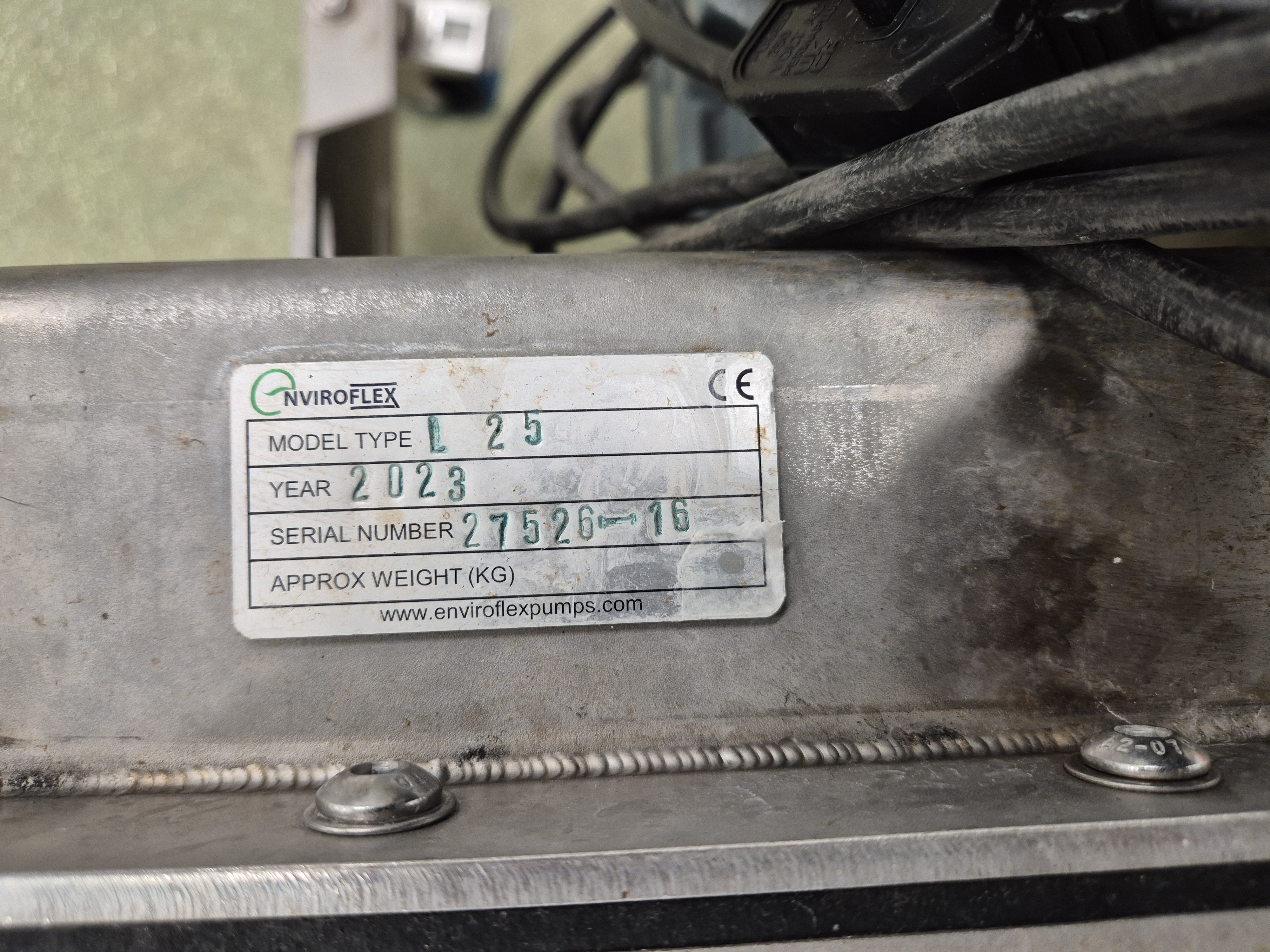 Used 2023 Enviroflex L25M Peristaltic Pump with Speed Controller