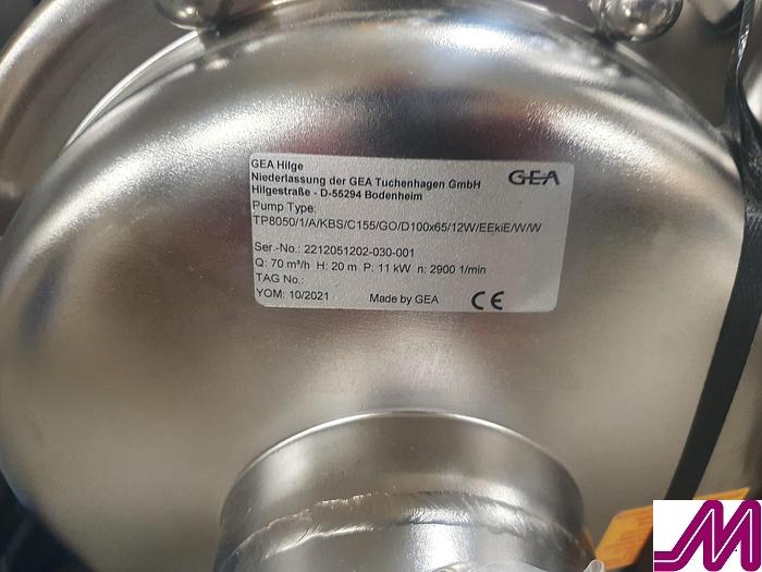 2021 GEA Hilge TP8050