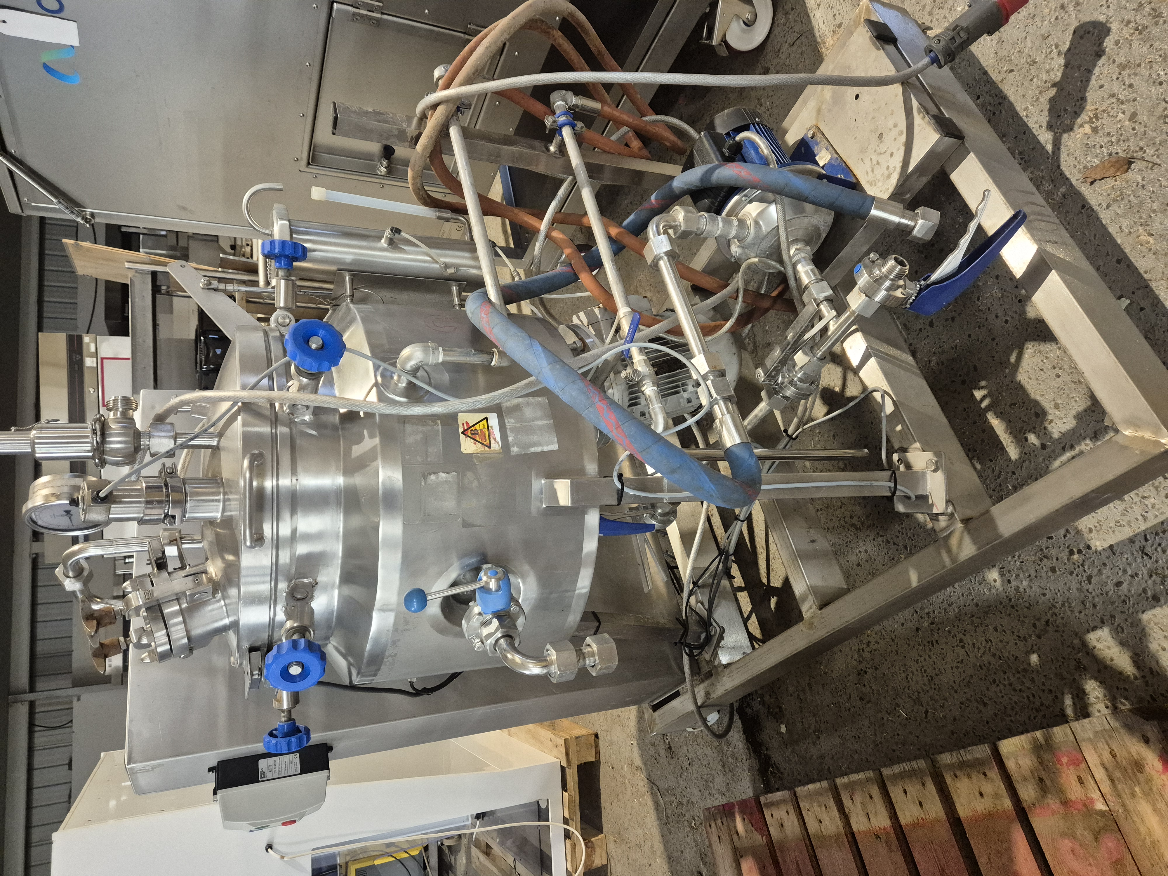 Used 2006 Giusti  50 Litre Mixing System with High Shear Mixer