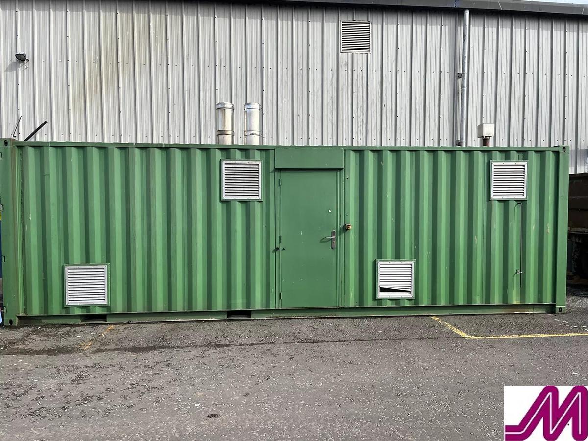Used 2017 CFB Conatinerised Twin Boiler House with 2 x 475 kg / hr boilers