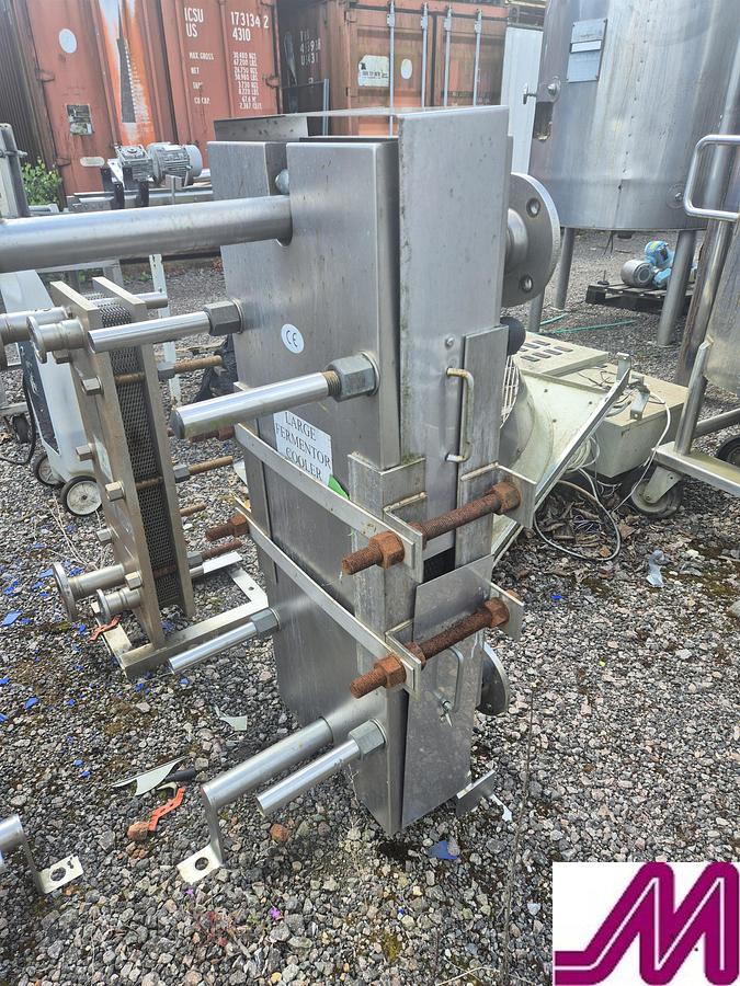 large watermarked used gea vt 20 cds c10 heat exchanger