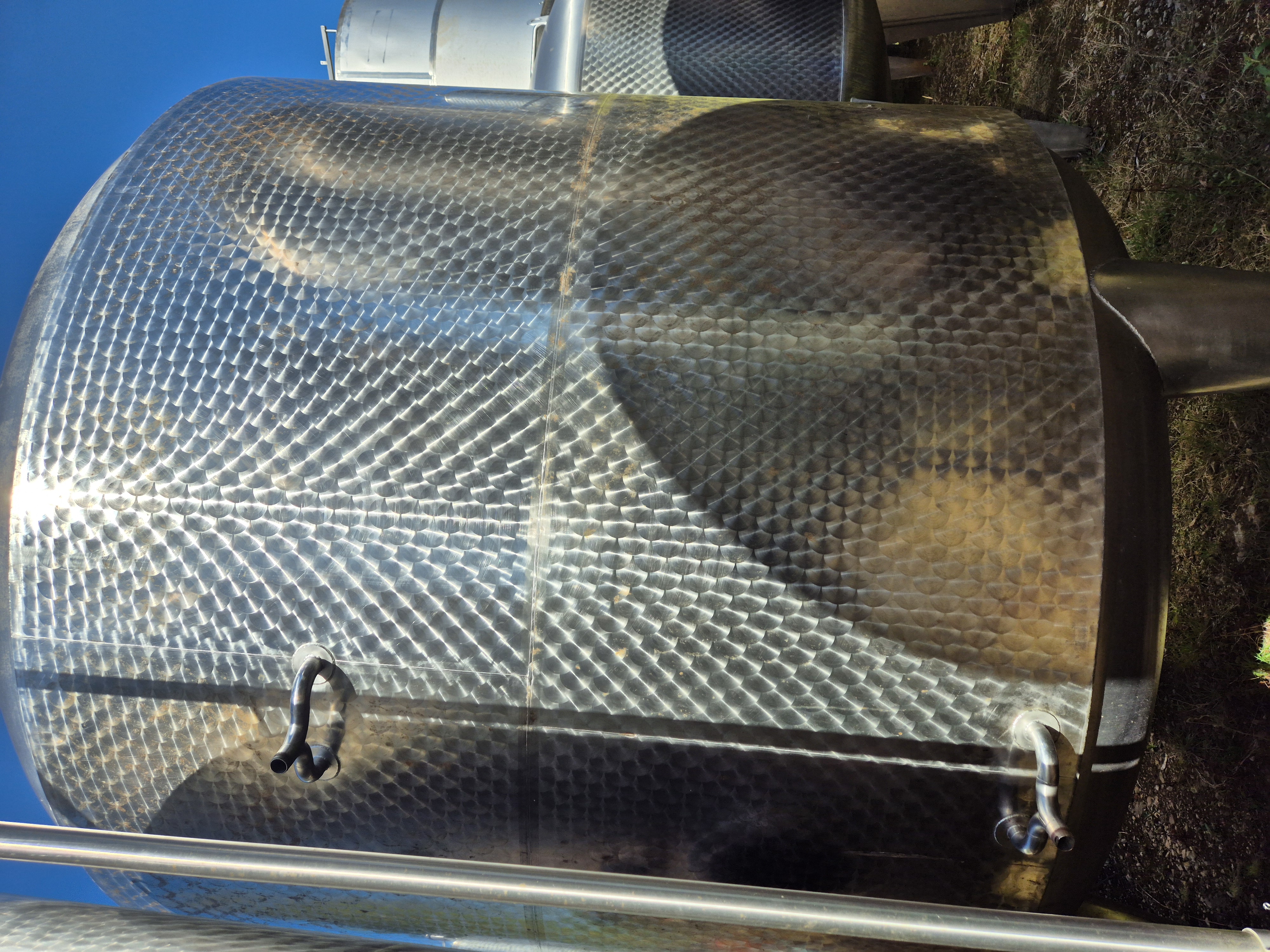 Used Moeschle 9,500 Litre Stainless Steel Single Skin Tank