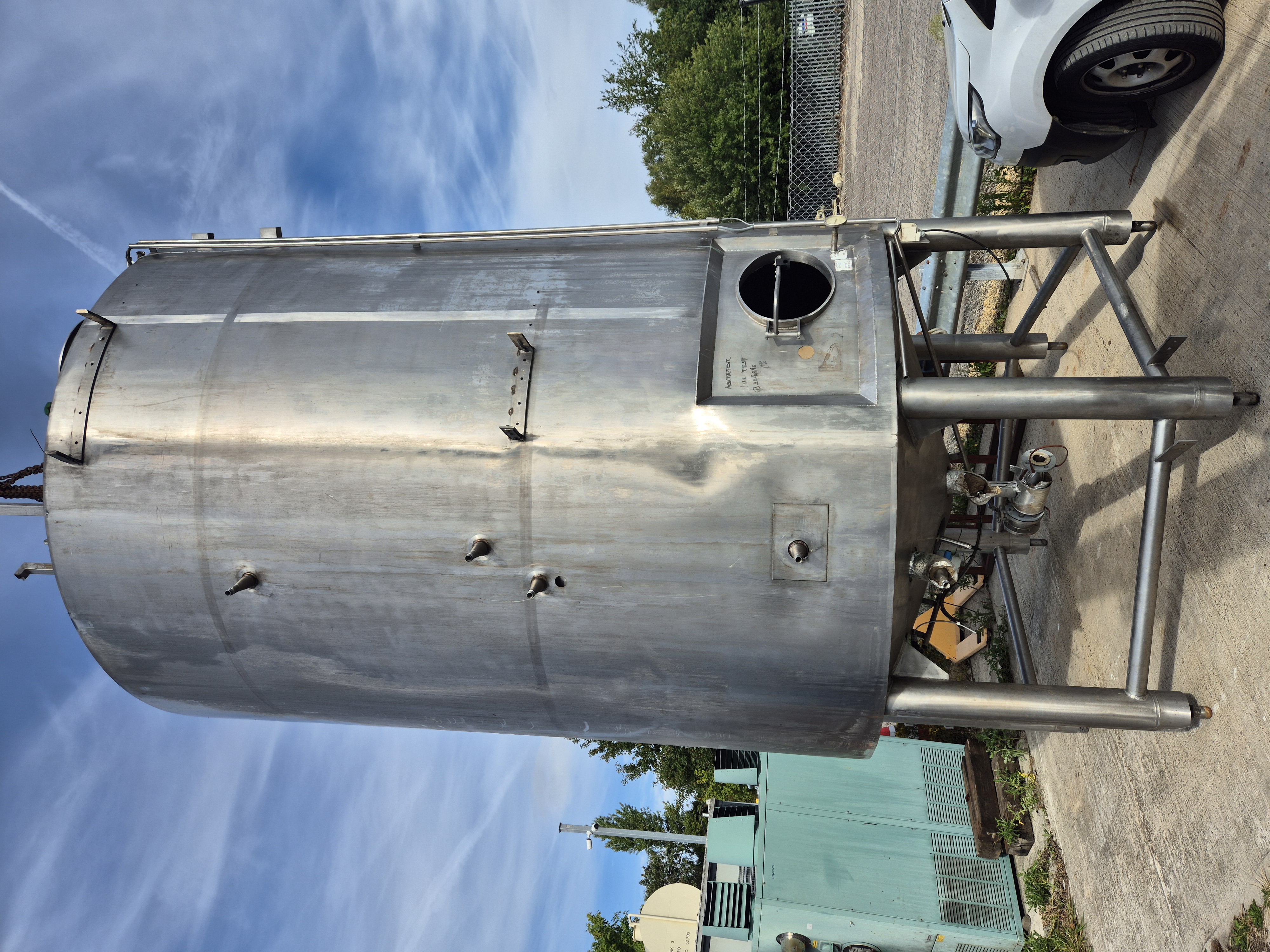 Used 25,000 Litre Stainless Steel Jacketed Mix Tank