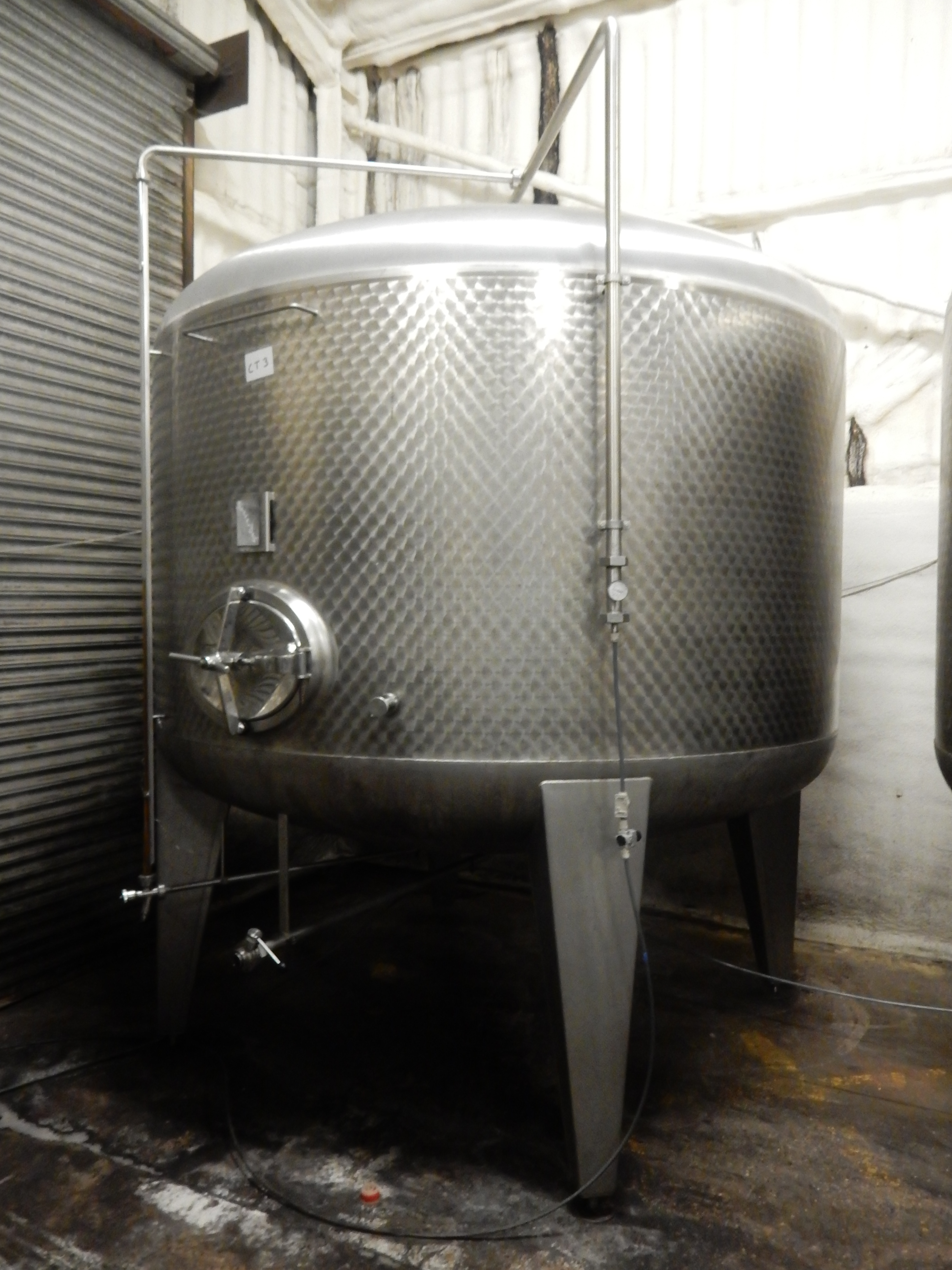 Used Moeschle 6,800 litre Stainless Steel Single Skin Tank