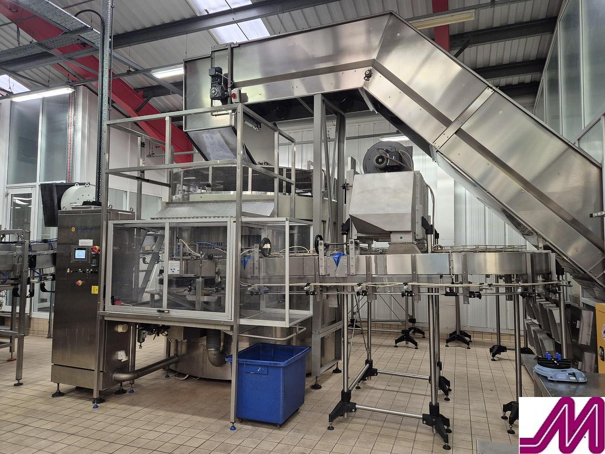 Used 2001 Sidel SBO Rotary Poly Bottle Blowing Line