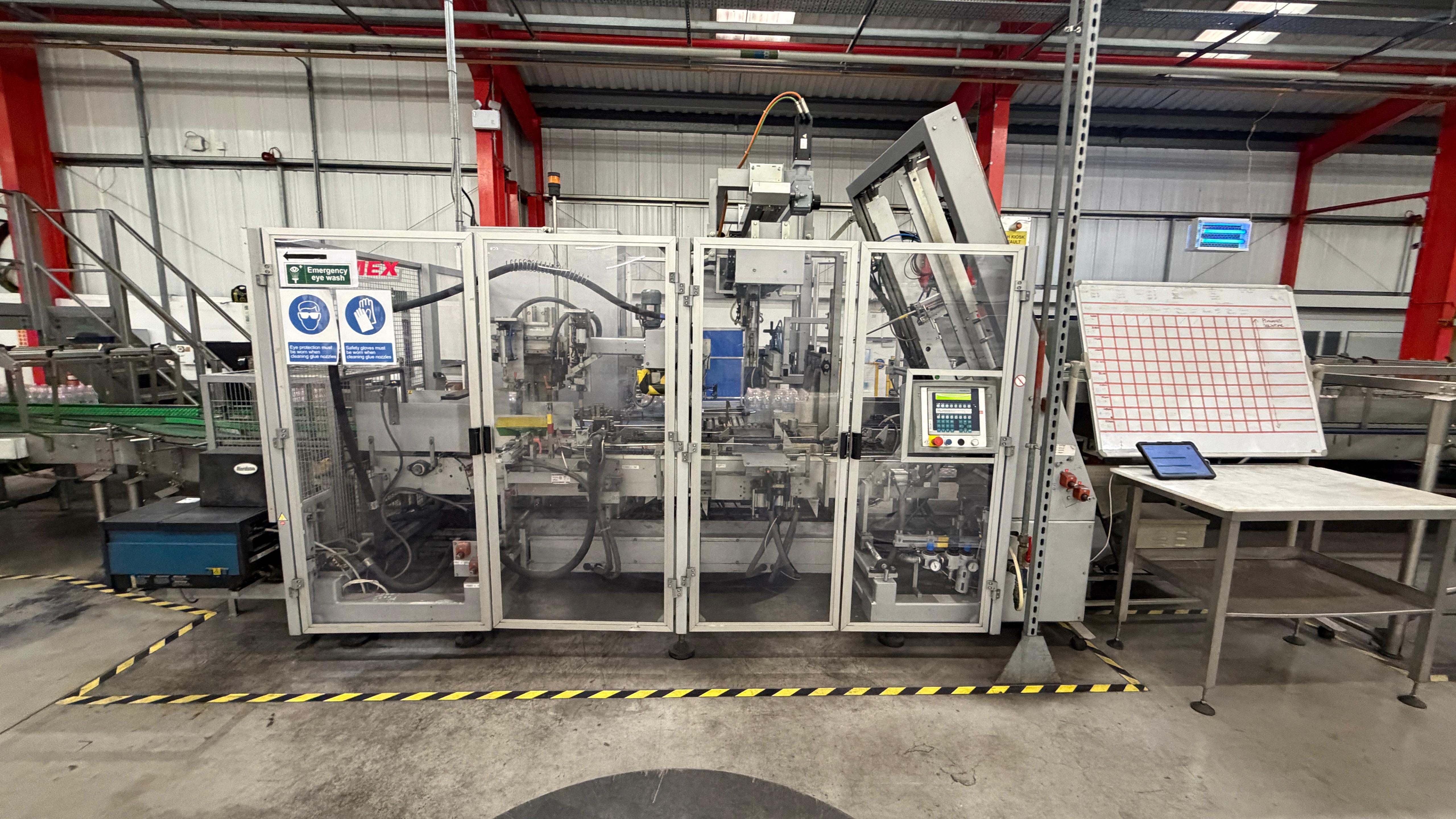 Used 2001 Cermex WB 4500 Automatic Tray Erector