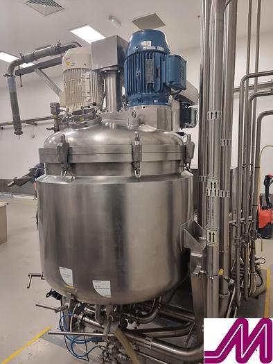 Used Fryma VME 700 Homogenising Batch Mixer