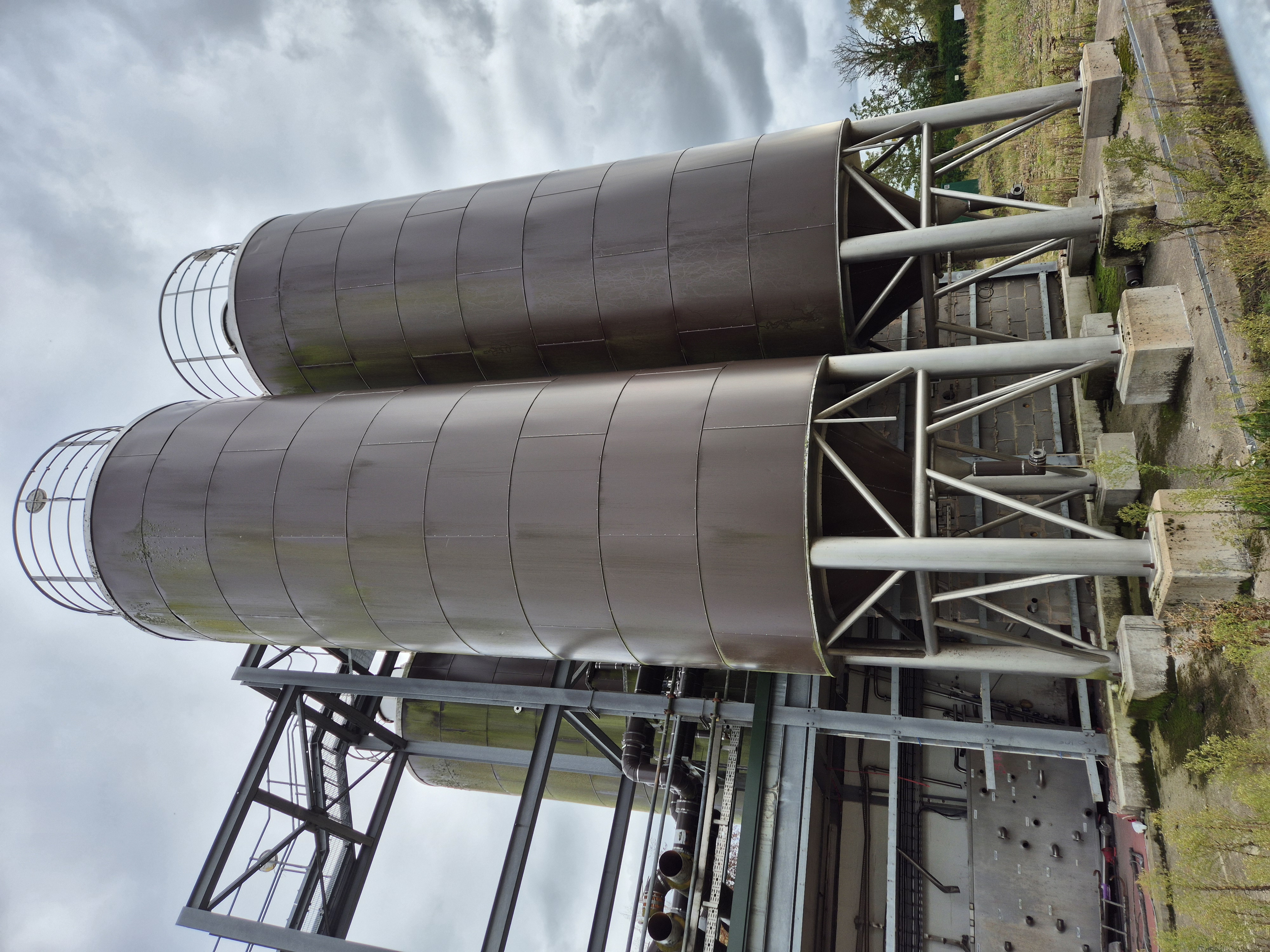 Used 2017 Rieger 55,400 Litre Cylindro Conical Dual Purpose Vessel / Fermenting Vessels