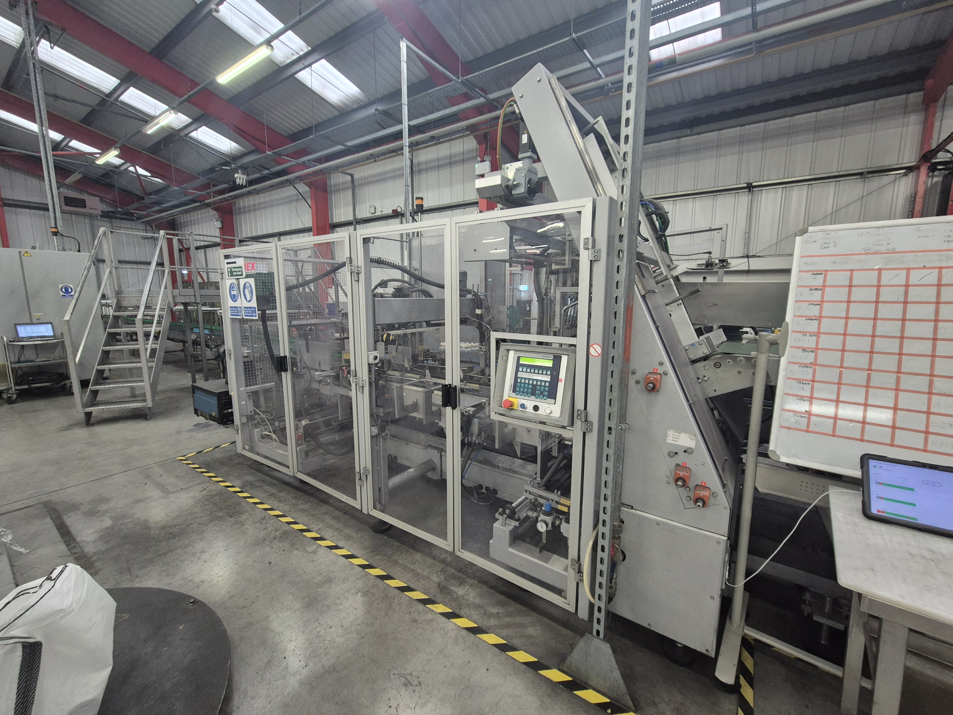 Used 2001 Cermex WB 4500 Automatic Tray Erector