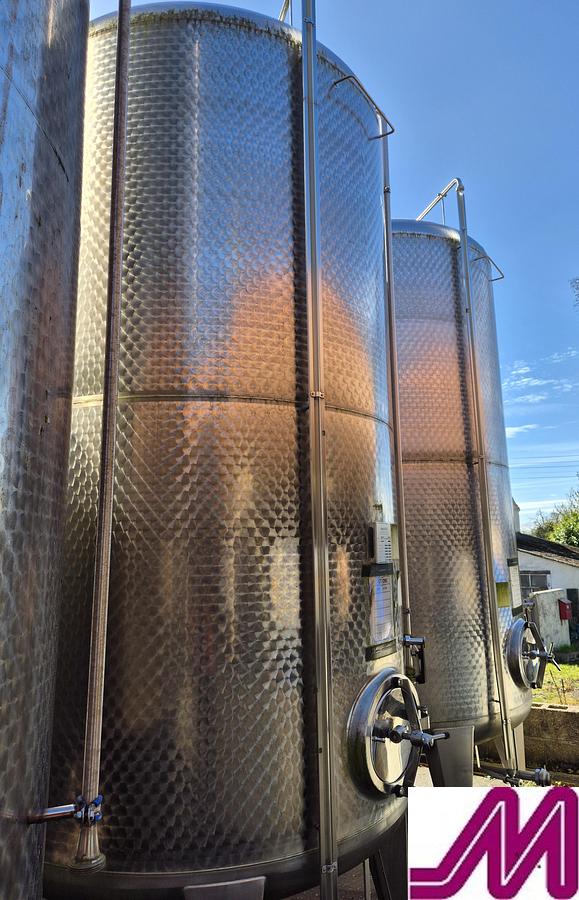 Used 2011 Moeschle 8,950 Litre Stainless Steel Single Skin Tank