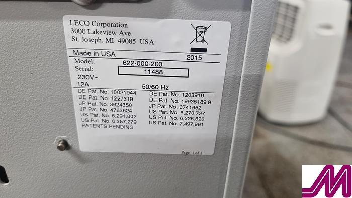 Used Leco  FP628 622-000-200 Oxygen Analyser