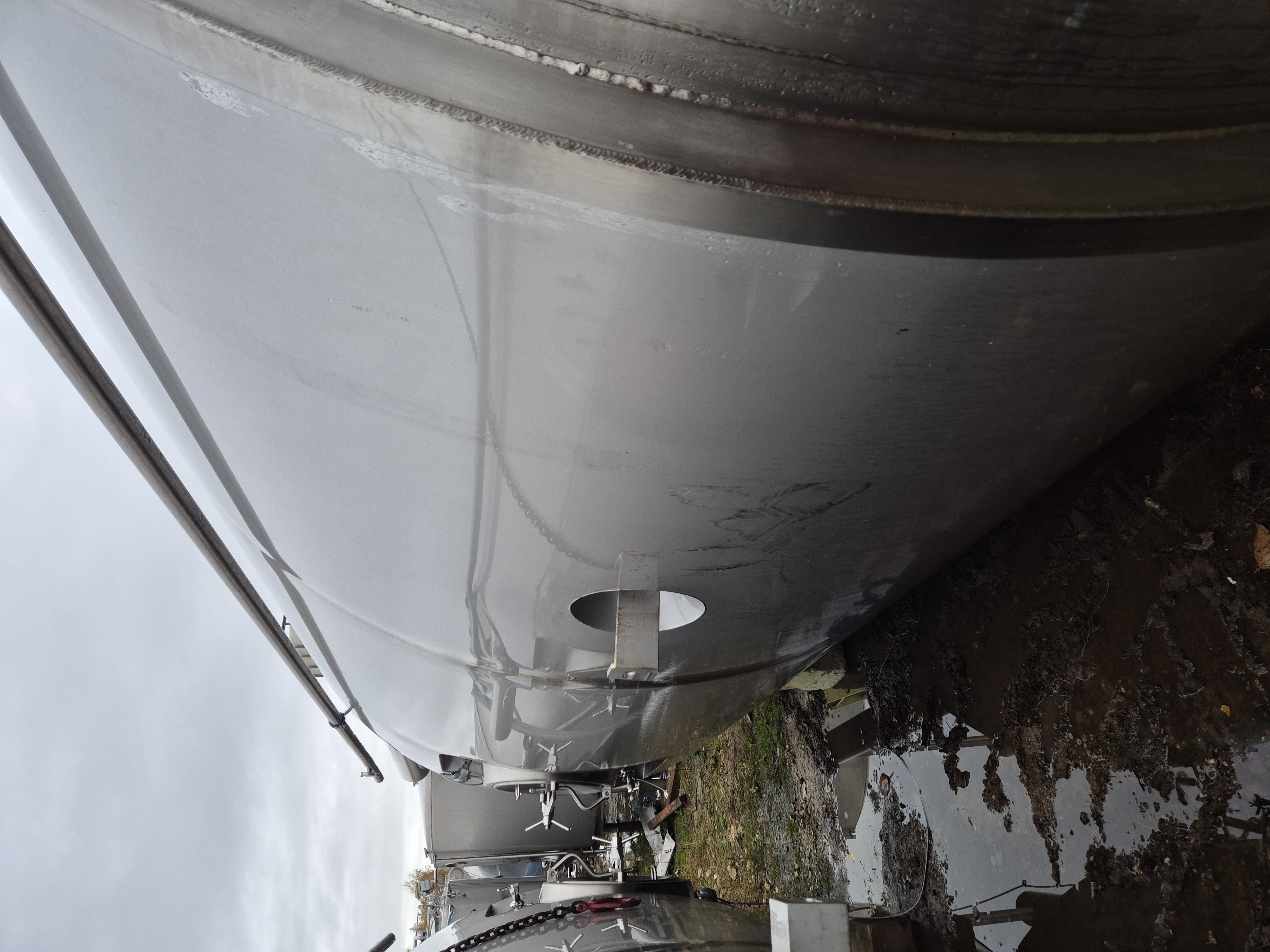 Used 2023 18,760 Litre Cylindro Conical Fermenting Vessel 6PD