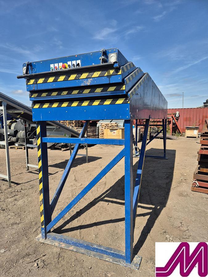 Used JP Conveyor Telescopic loading and unloading conveyor