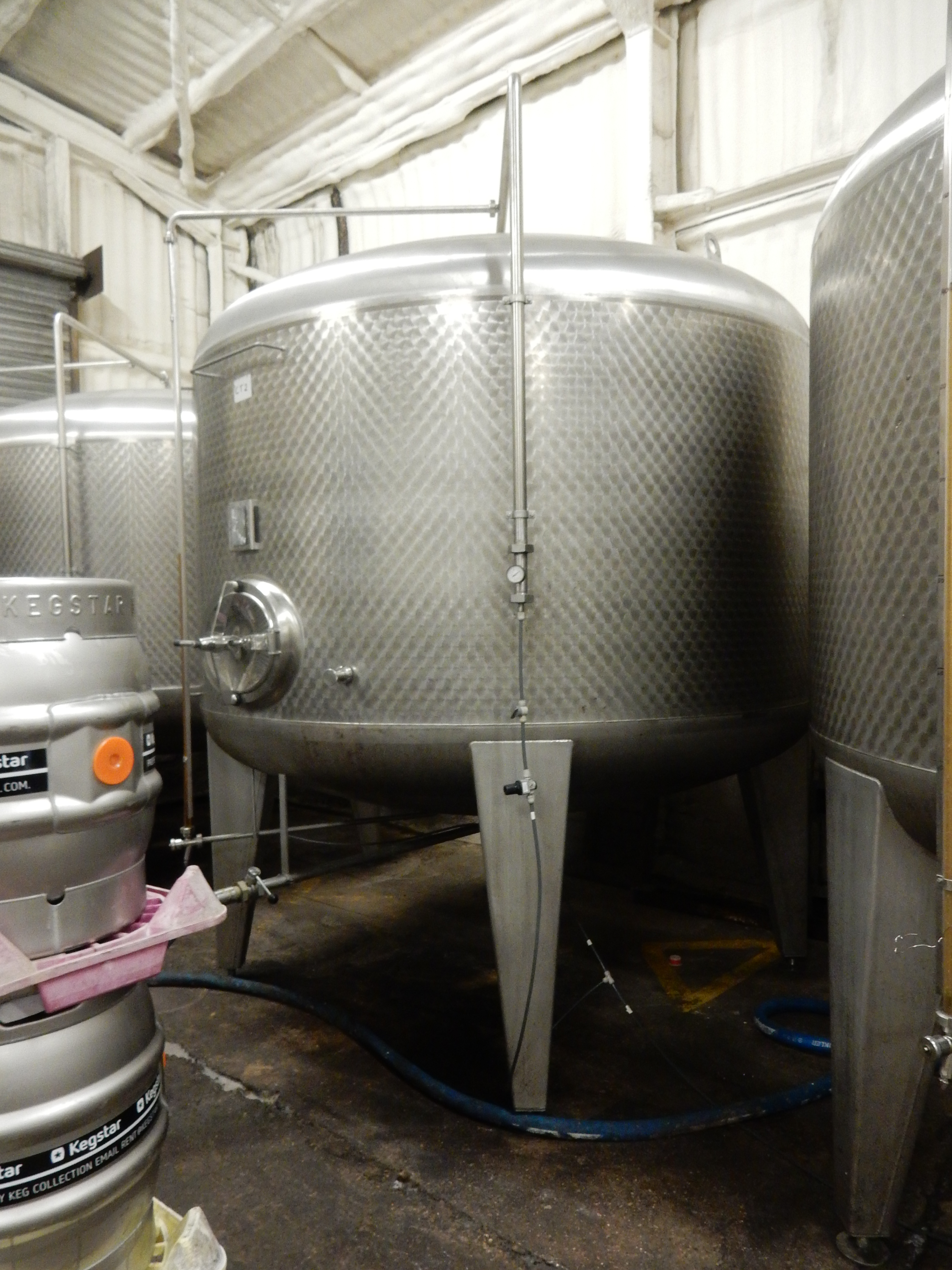 Used Moeschle 6,800 litre Stainless Steel Single Skin Tank