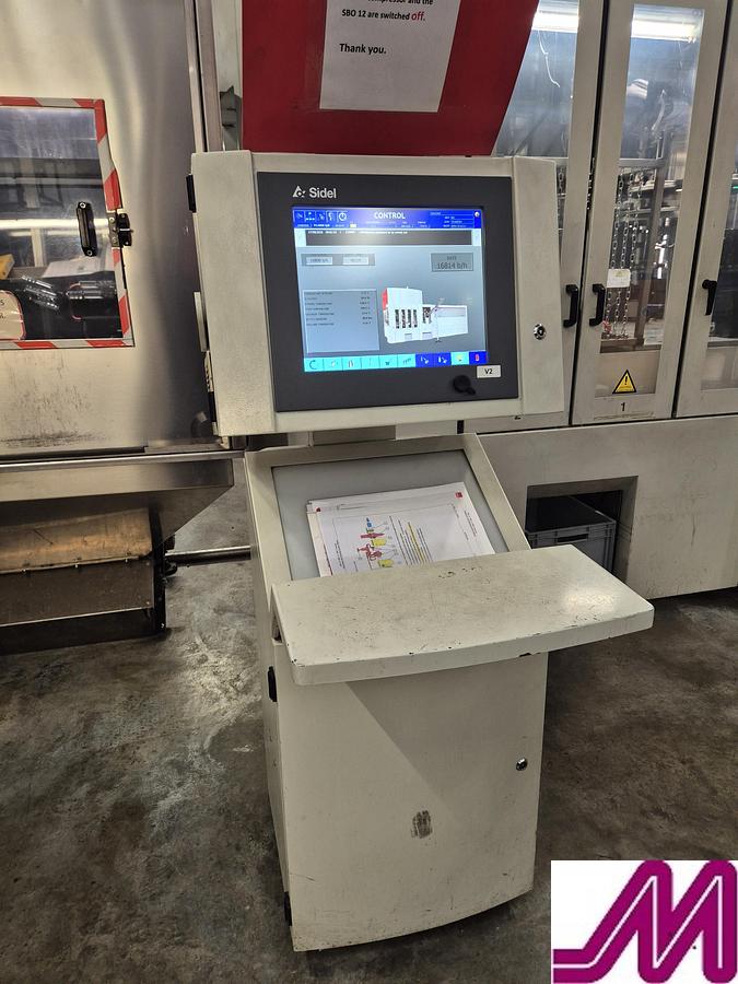 Used 2001 Sidel SBO Rotary Poly Bottle Blowing Line