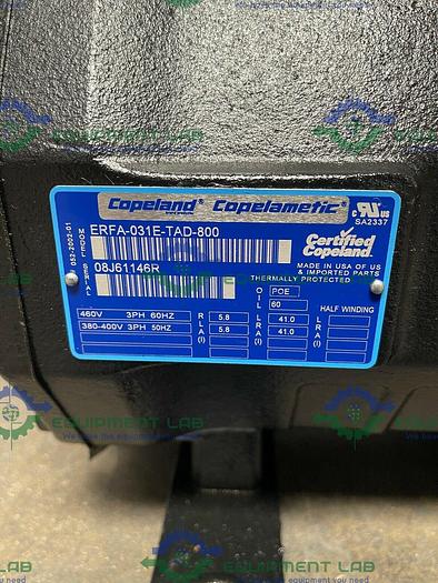 Used Copeland Copelametic ERFA-031E-TAD-800 Refrigeration Compressor