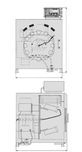 Used LABORATORY EQUIPMENT : SAMPLE DYEING UGOLINI REDKROME