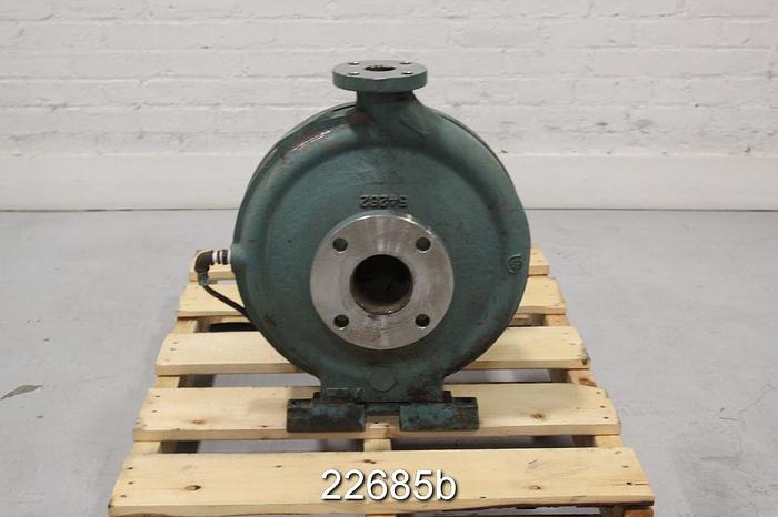 Used Goulds 3196 1.5x3x13 Pump, 5 Vane Impeller #22685
