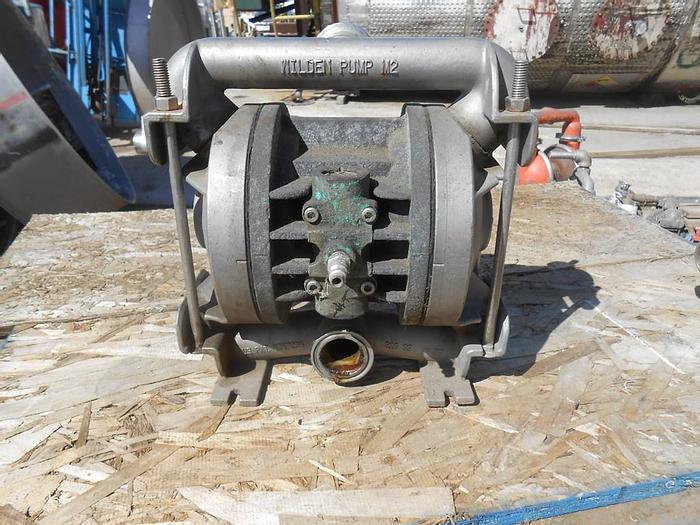 Used Pump, Diaphragm, 1", 316 S/st, Wilden, Mdl M-2 #C742254