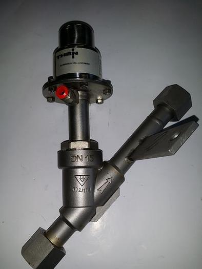 Gebraucht 10 Stück Pneumatisch angesteuerte Edelstahlventile, Preis -95%, Valvole, gebraucht-Top