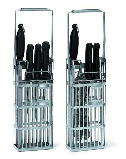Roser Model 29789 Knife/ Mesh Glove Holder with Side Guard and Locking System