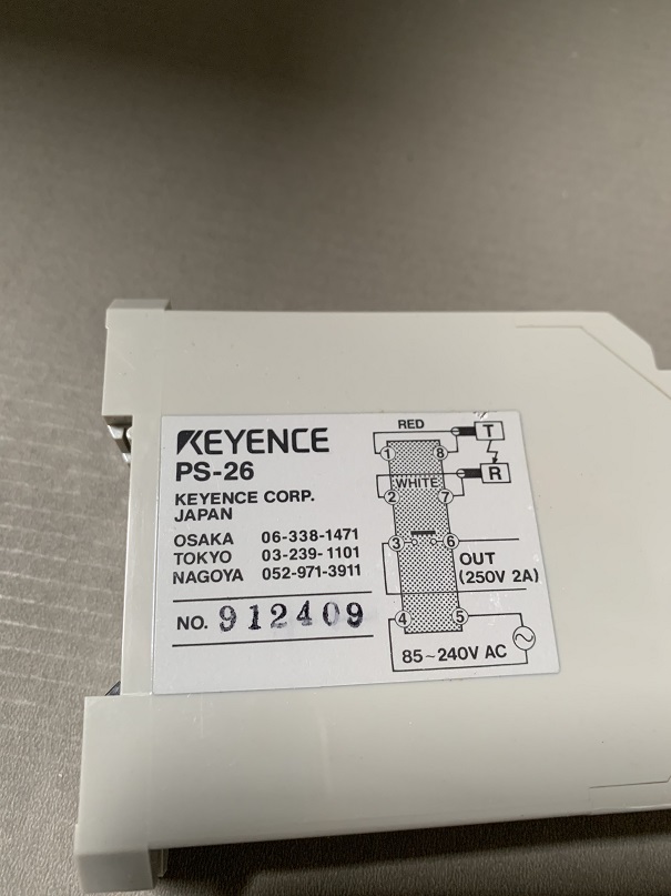 Used Keyence Amplifier PS-26