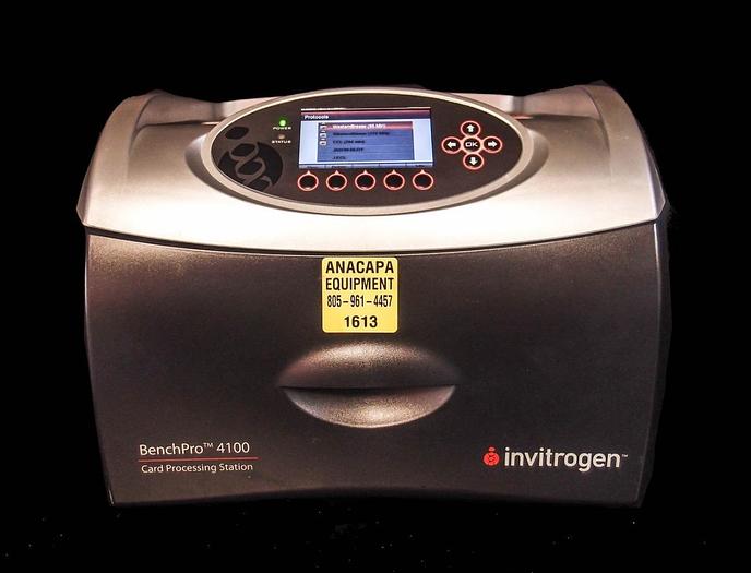 Used Invitrogen BenchPro 4100 Card Processing Station (1613)