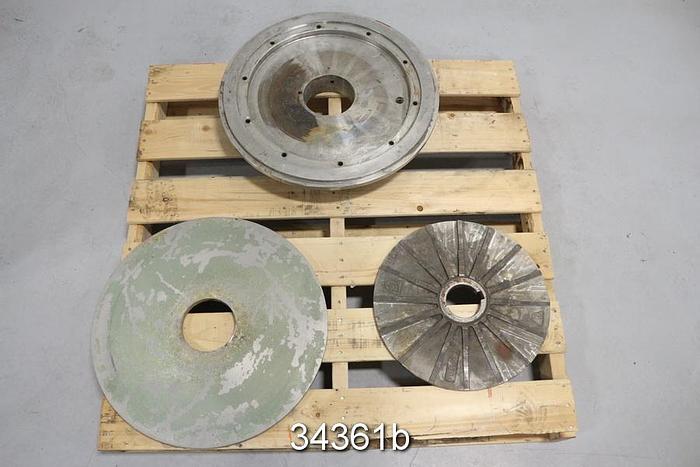 Used Goulds 3175 Pump Dynamic Seal Stuffing Box, 22" Diameter #34361