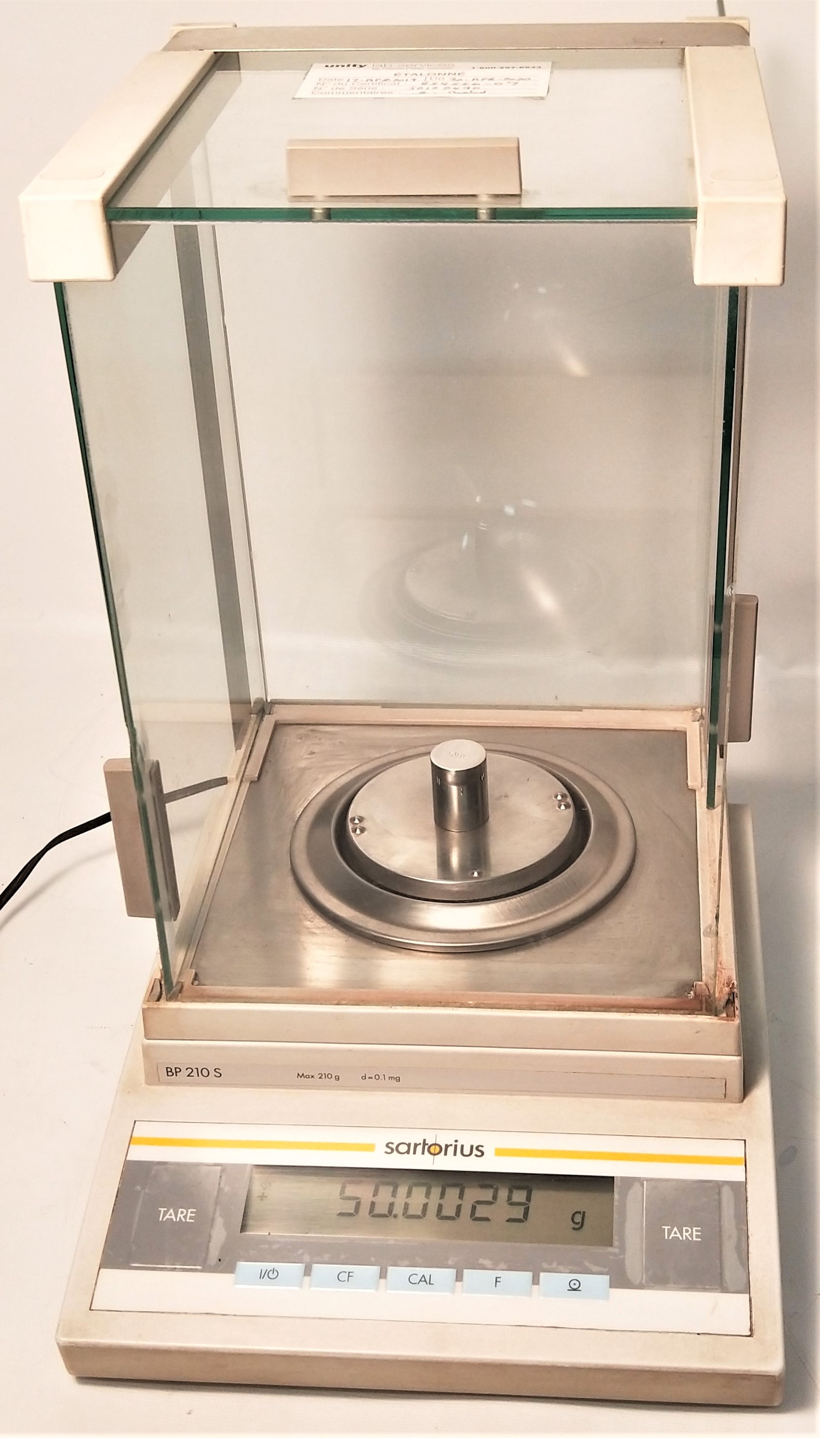 Used Sartorius BP210S Analytical Balance with Printer 210 g x 0.1 mg