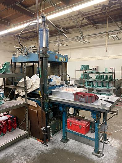 Used LEYDON 100 TON WAX INJECTION PRESS (On Hold)