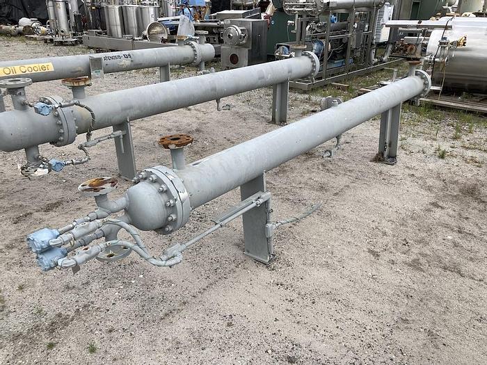 Used GEA FES Inc. approximately 120 square foot shell and tube heat exchanger