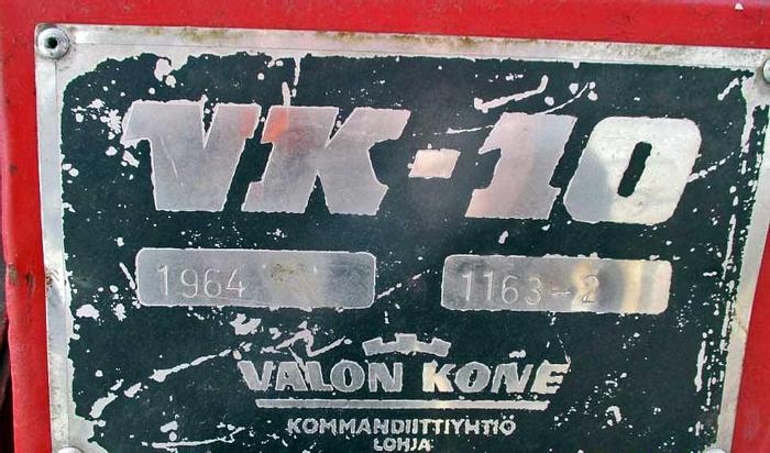 Used 1964 Valonkone Finland Mobile debarker Valonkone VK 10