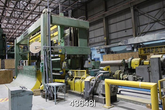 Used 238" Wire Width Complete Fourdrinier Paper Machine #43648