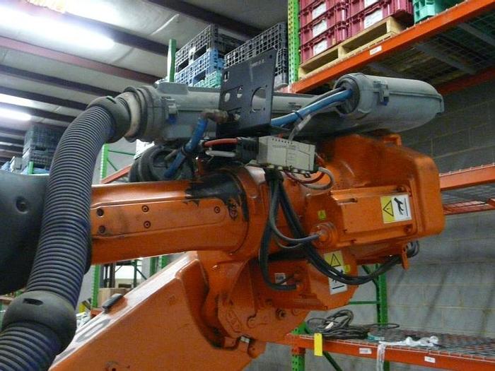 Used ABB IRB 6640-235/2.55 CNC 6 AXIS ROBOT WITH IRC 5 CONTROLLER