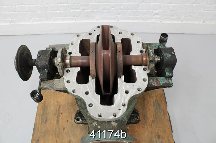 Used Goulds 3410 4x6x15 Split Case Pump, SS Casing, 14.12" SS Impeller #41174