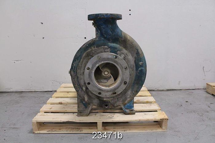 Used Goulds 3175 Pump, 3175M, 6x8x18, 2/4-Vane 15.5" SS Impeller #23471