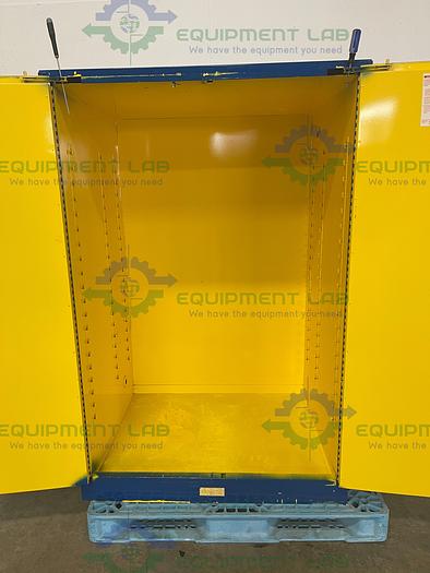 Used JustRite  90 Gallon Flammable Cabinet w/ Soft Close Doors