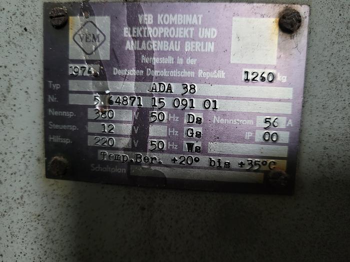 Used Agregat prądotwórczy VEM – 88kVa