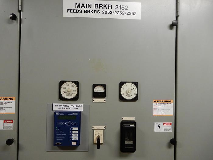 Used 13,800 V SIEMENS SWITHGEAR