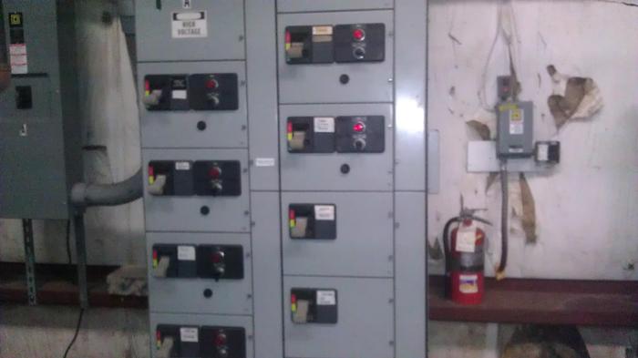 Used PILLAR VACUUM INDUCTION MELTING FURNACE.