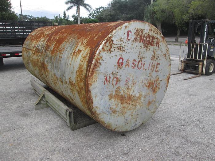 Used 2000 Gallon Single Wall Gas Tank