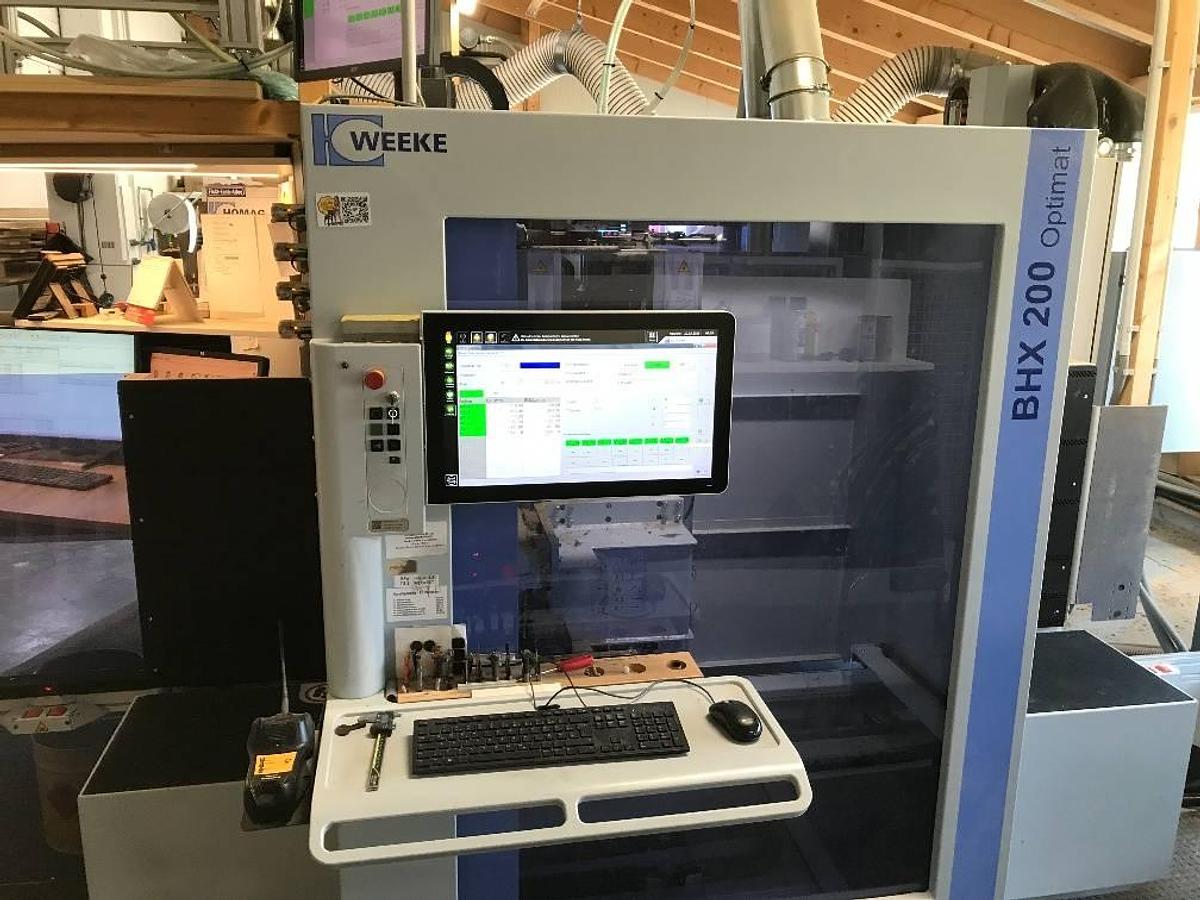 Used Weeke Optimat BHX 200 D (2016) CNC Machining Center, Sankt Veit im Mühlkreis, Austria