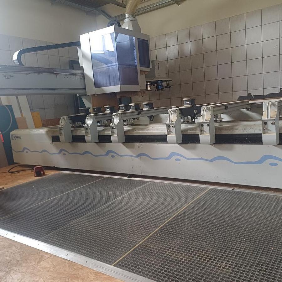 Used Homag Optimat BOF 211 (2008) C-axis CNC Machinig center for woodworking - Frontenhausen, Germany