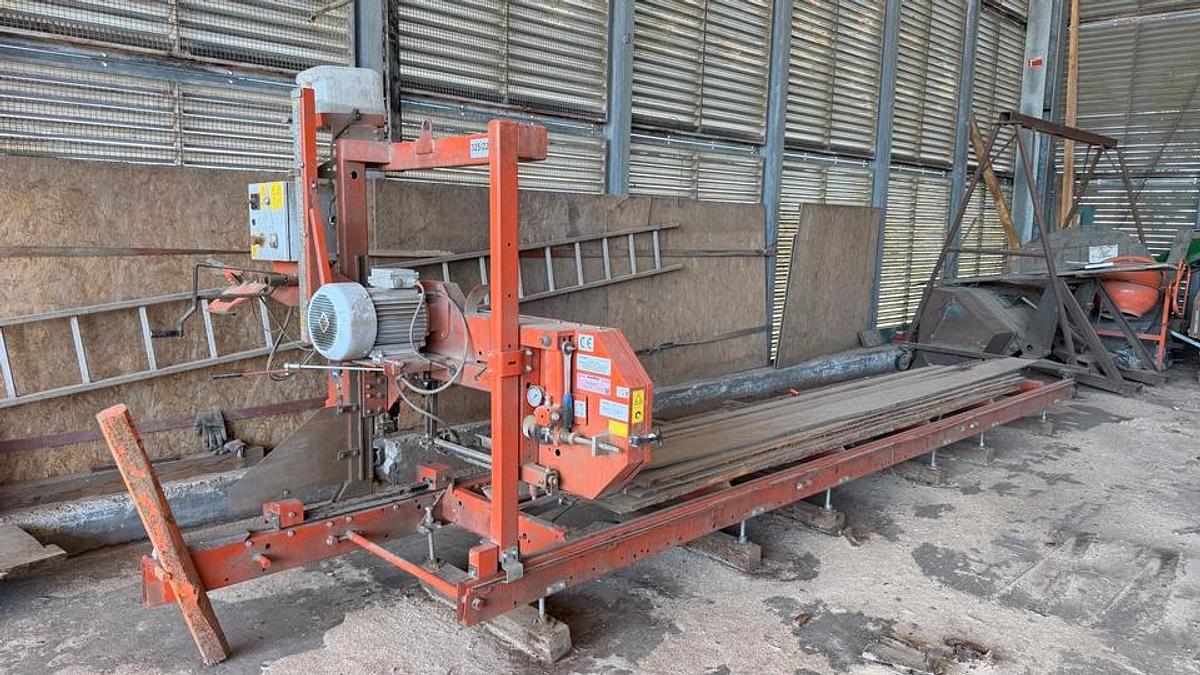 Used WoodMizer LT15 Start (2022) Portable Band Sawmill, 5.4 m Cutting Length, Röbel, Alemania