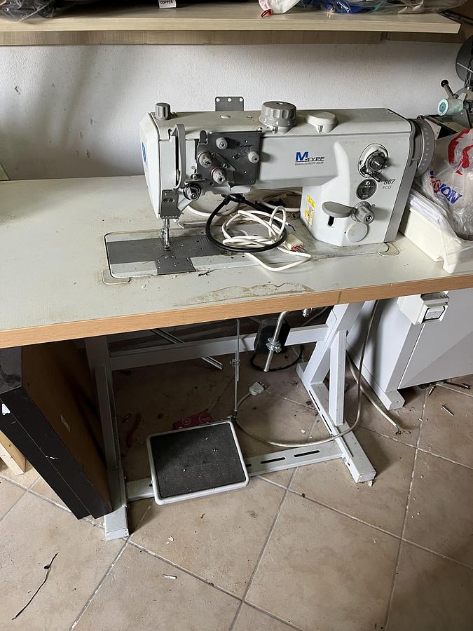 Used Durkopp Adler 867 ECO 290020 - Double Needle Industrial Sewing Machine, Milan, Italy