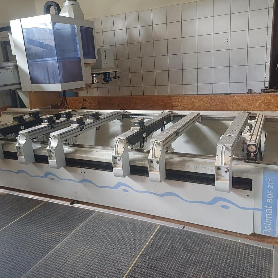 Used Homag Optimat BOF 211 (2008) C-axis CNC Machinig center for woodworking - Frontenhausen, Germany
