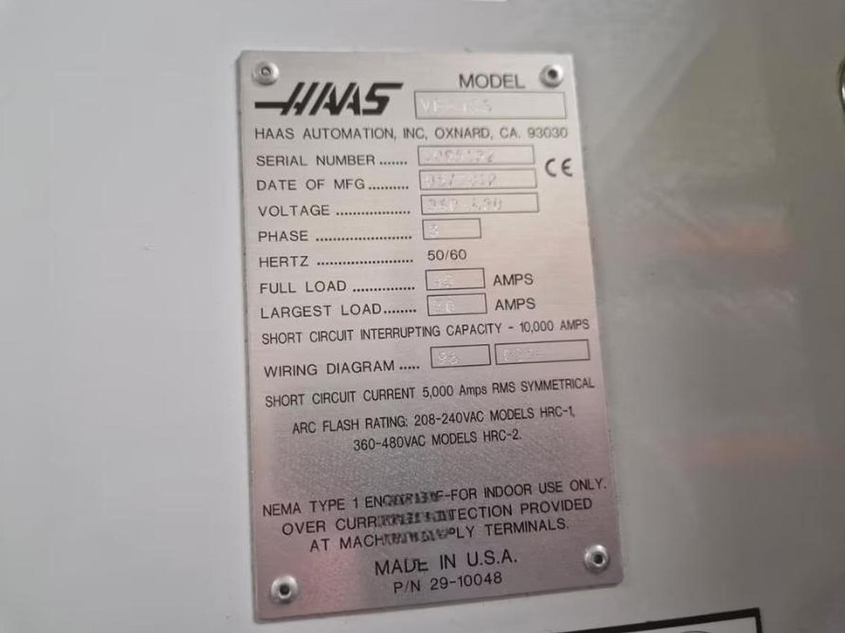 Used Haas VF4SS