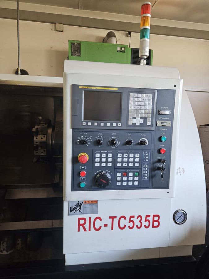 Used Richyoung RIC-TC535B (2008) CNC Turning Center (Fanuc), Arnstorf, Germany
