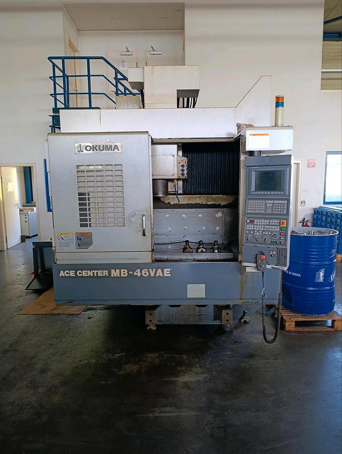 Used Okuma MB 46 VAE - VMC Vertical Machining Center, Wilburgstetten, Germany
